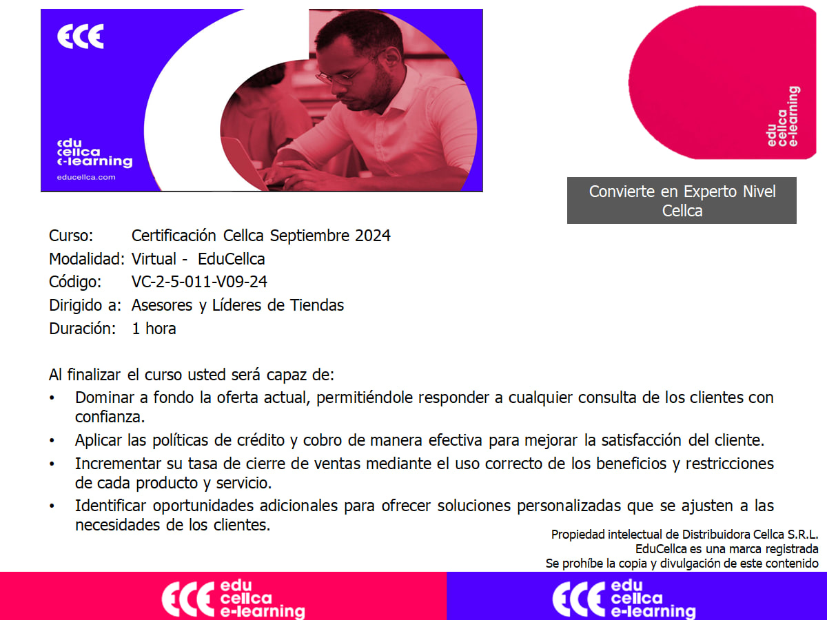 Certificación Liberty Septiembre 2024